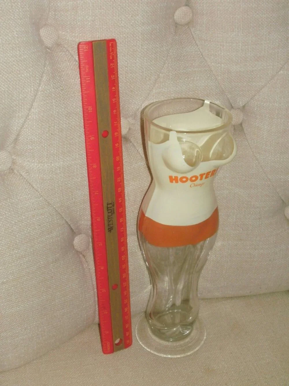 Collectible Original Hooters Girl Body Shaped 10